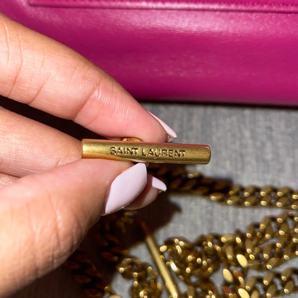 Kate Medium Reversible YSL Crossbody Bag in Suede And Smooth Leather - Picture 9 of 9